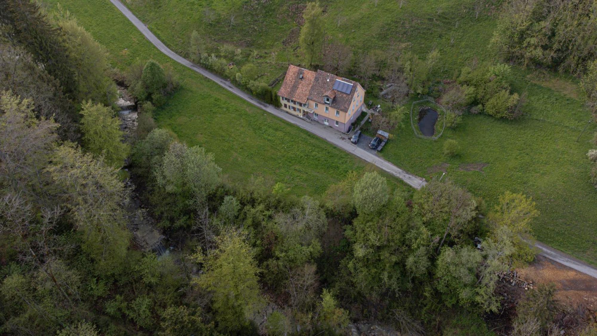 Ferienwohnung Im Gruenen Altstätten Esterno foto